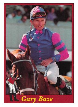 1995 Jockey Star #36 Gary Baze Front